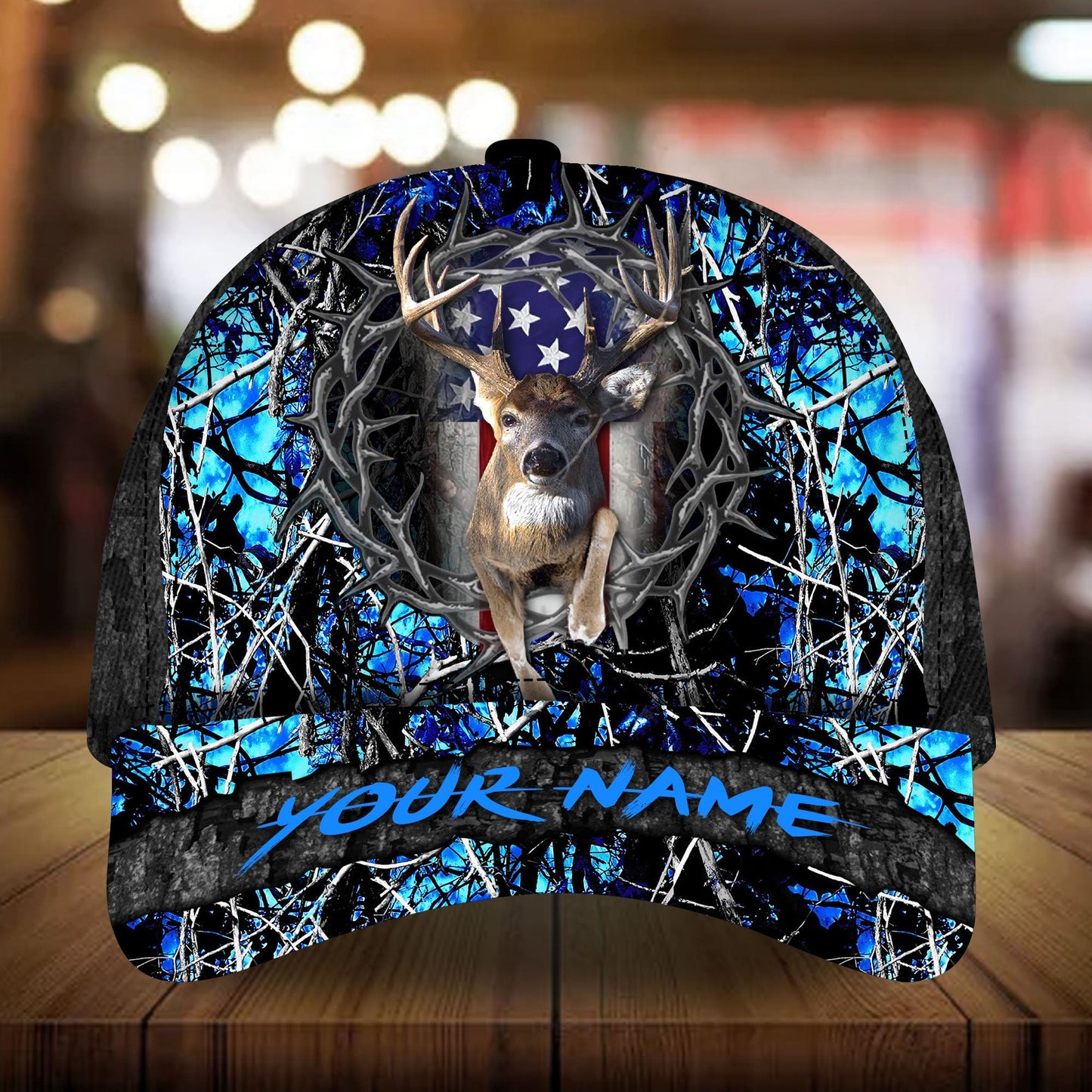 Awesome USA Deer Hunting Personalized – Classic Cap