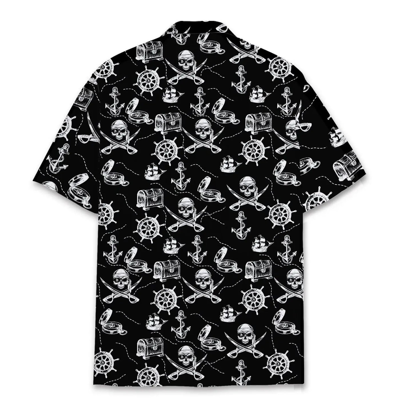 Pirate Unisex Hawaiian Shirt Aloha Shirt