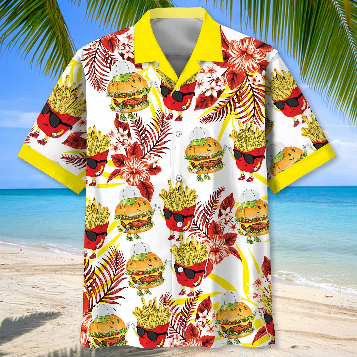 Cool Fun Combo Snacks Hawaiian Shirt