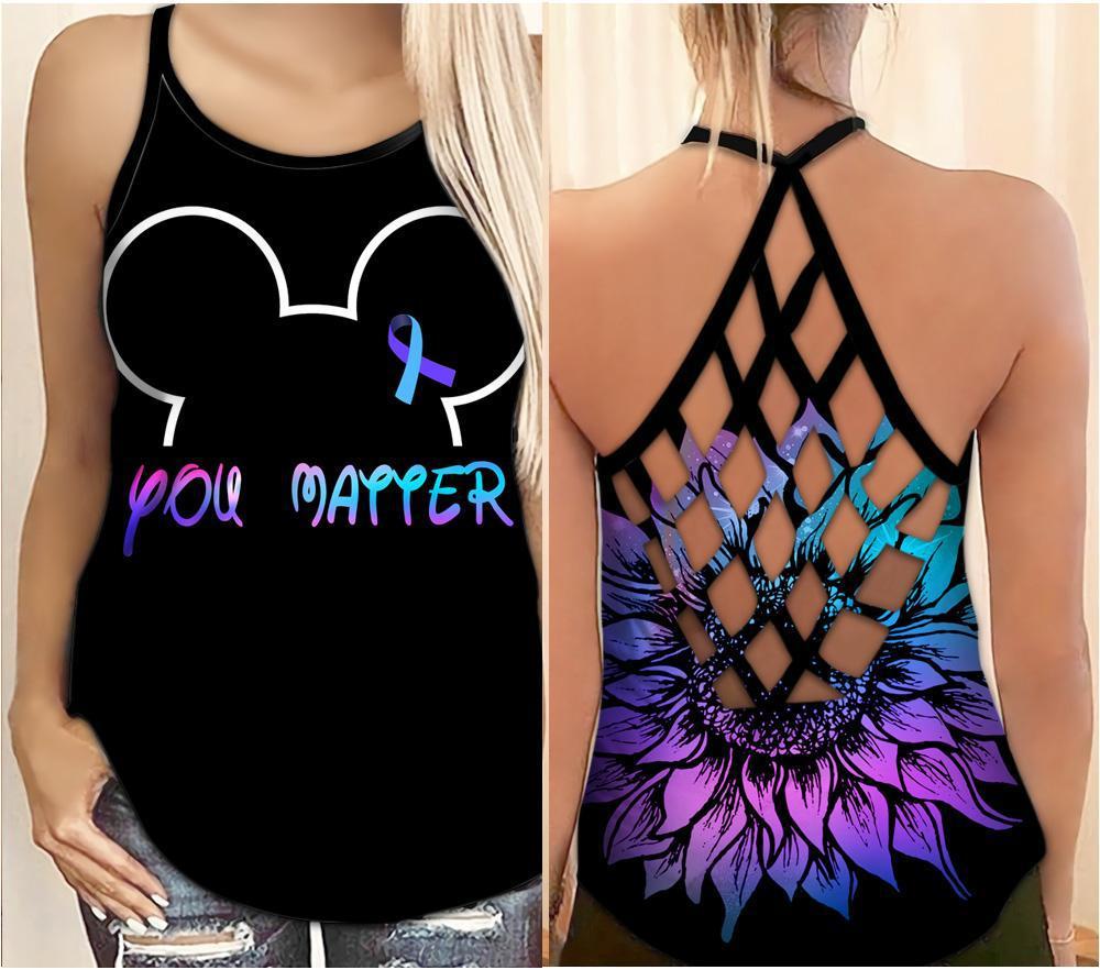 Suicide Awareness You Matter – Hollow Tank Top