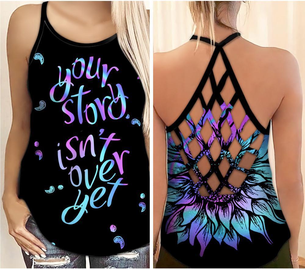 Suicide Awareness Your Story Is Not Over – Hollow Tank Top