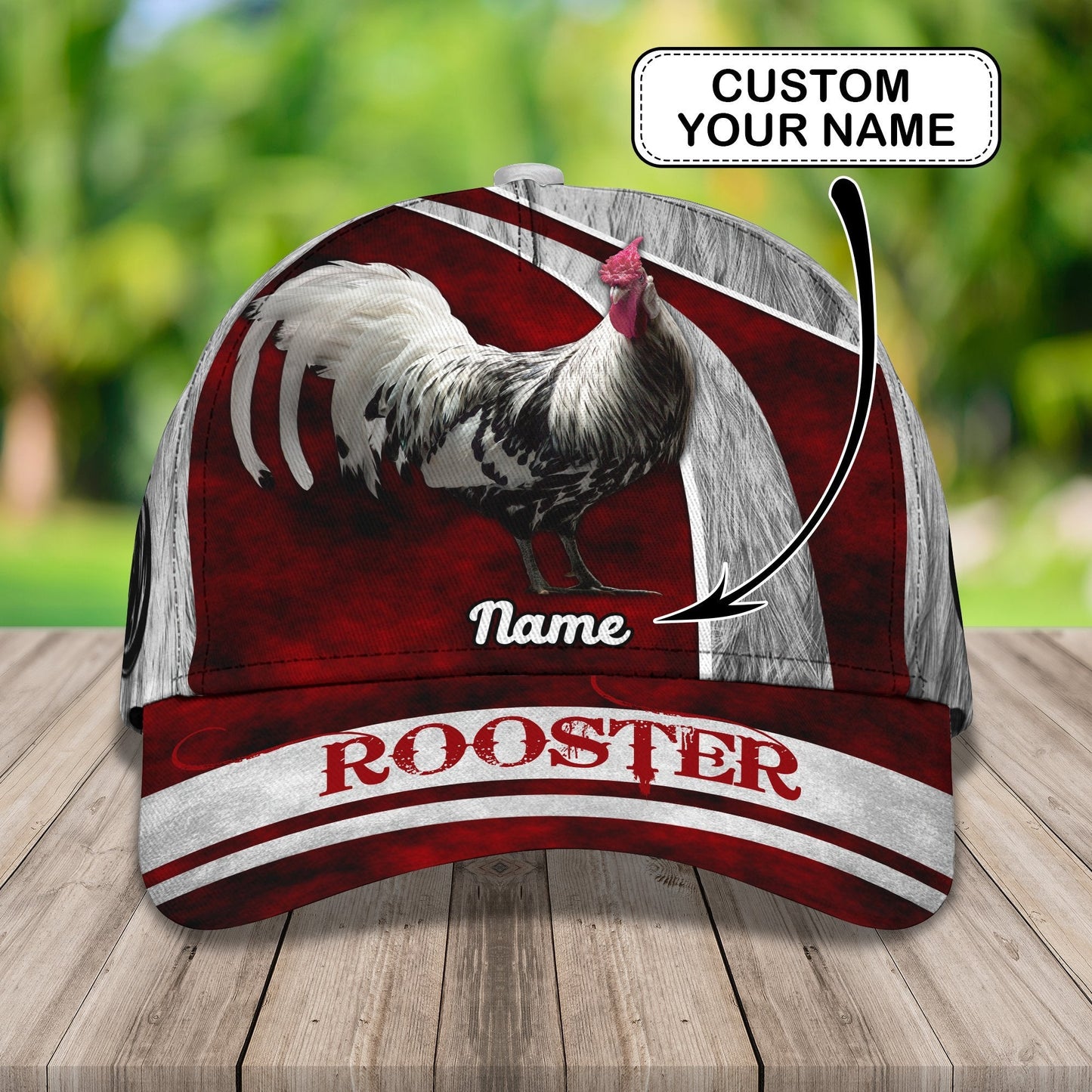 Personalized Rooster Farm Style Tna04082104 – Classic Cap