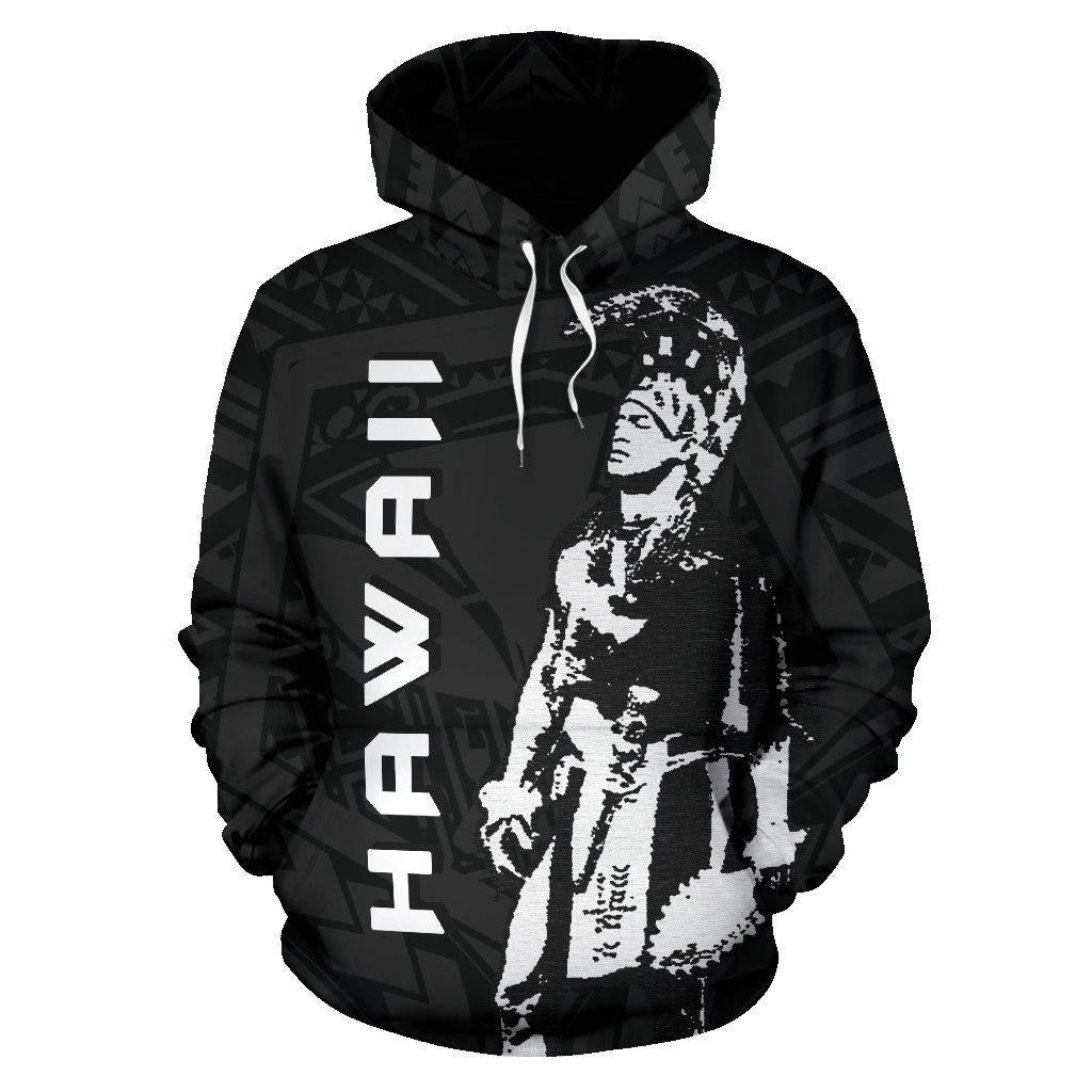 Hawaii Warrior Helmet Art - 3D Hoodie