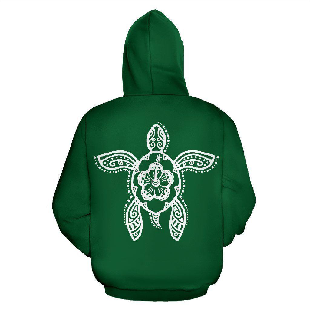 Hawaii Turtle Warrior Style Art - 3D Hoodie
