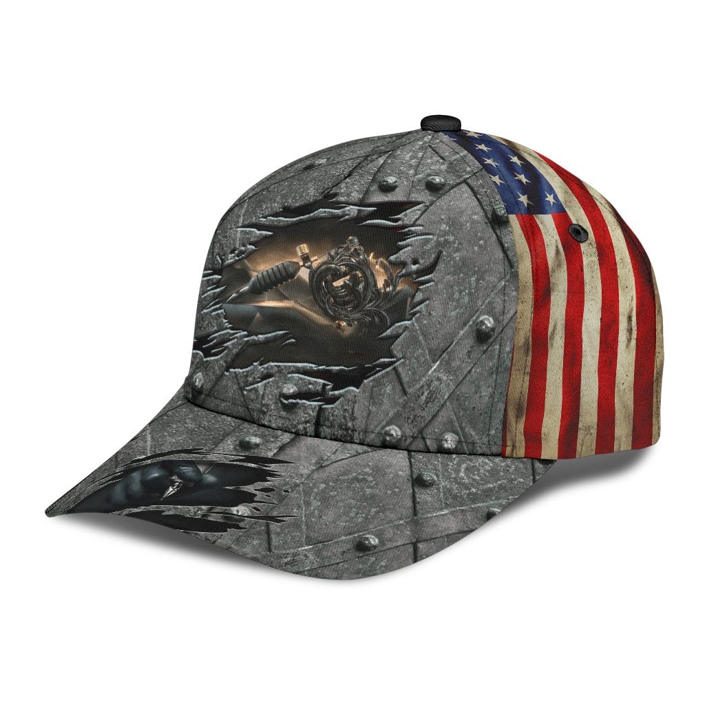 Tattoo Black Hand Art Style – Classic Cap