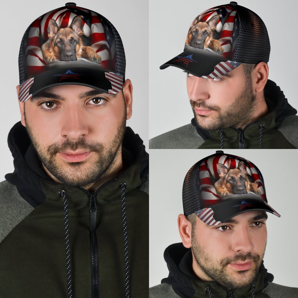 American German Shepherd Dog Lover Style – Classic Cap