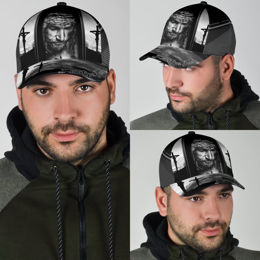 Faith Over Fear Message – Classic Cap