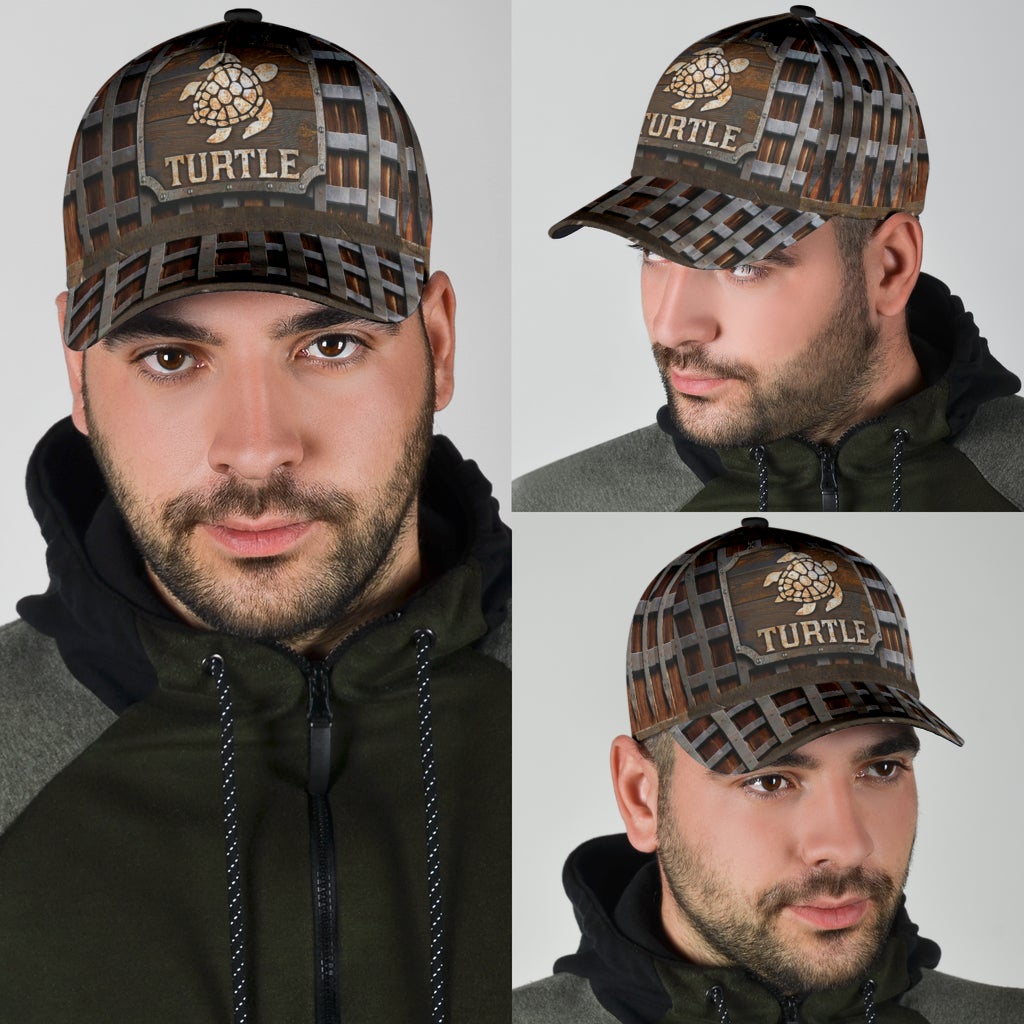 Turtle Metal Pattern Vibes – Classic Cap