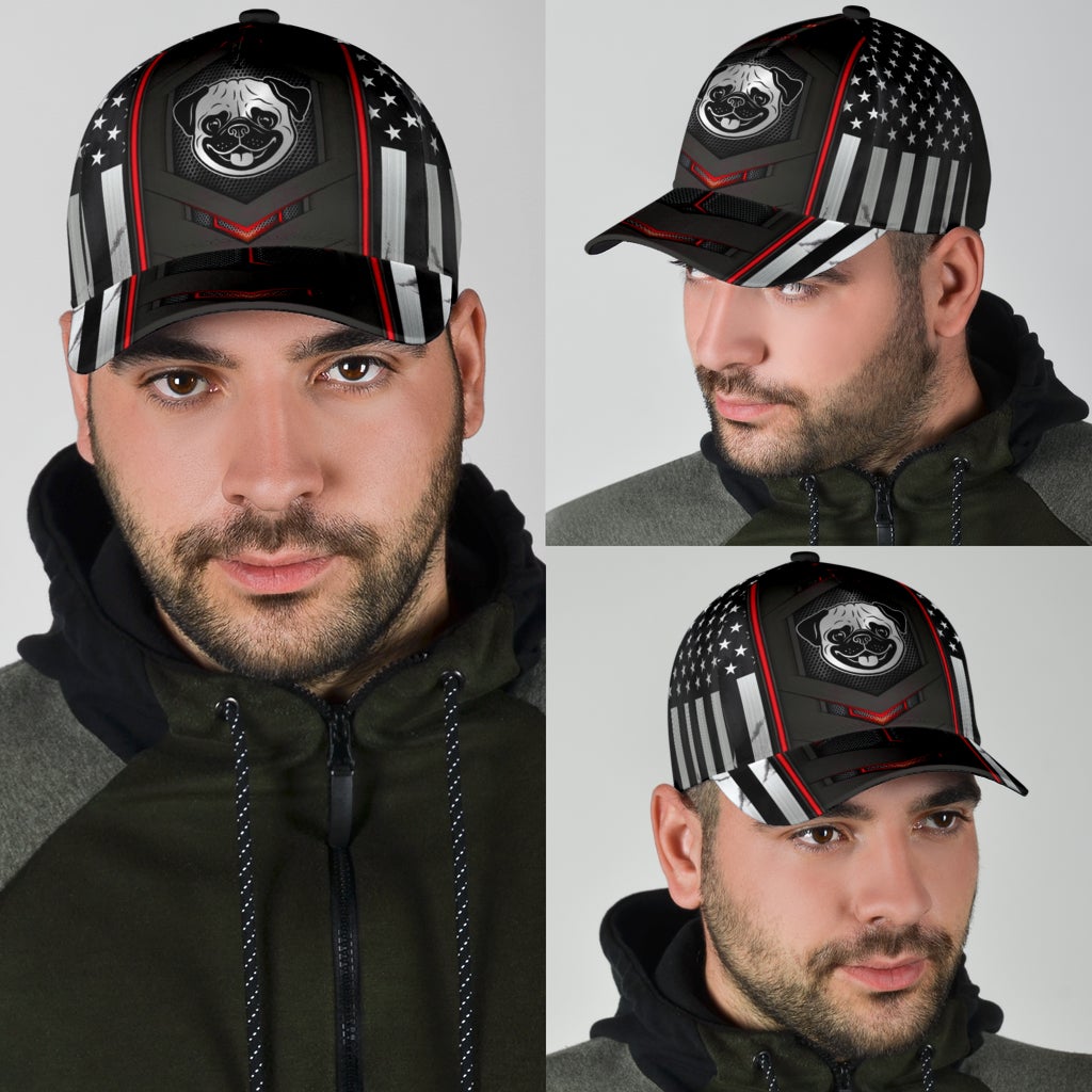 Pug Red Flag Carbon – Classic Cap