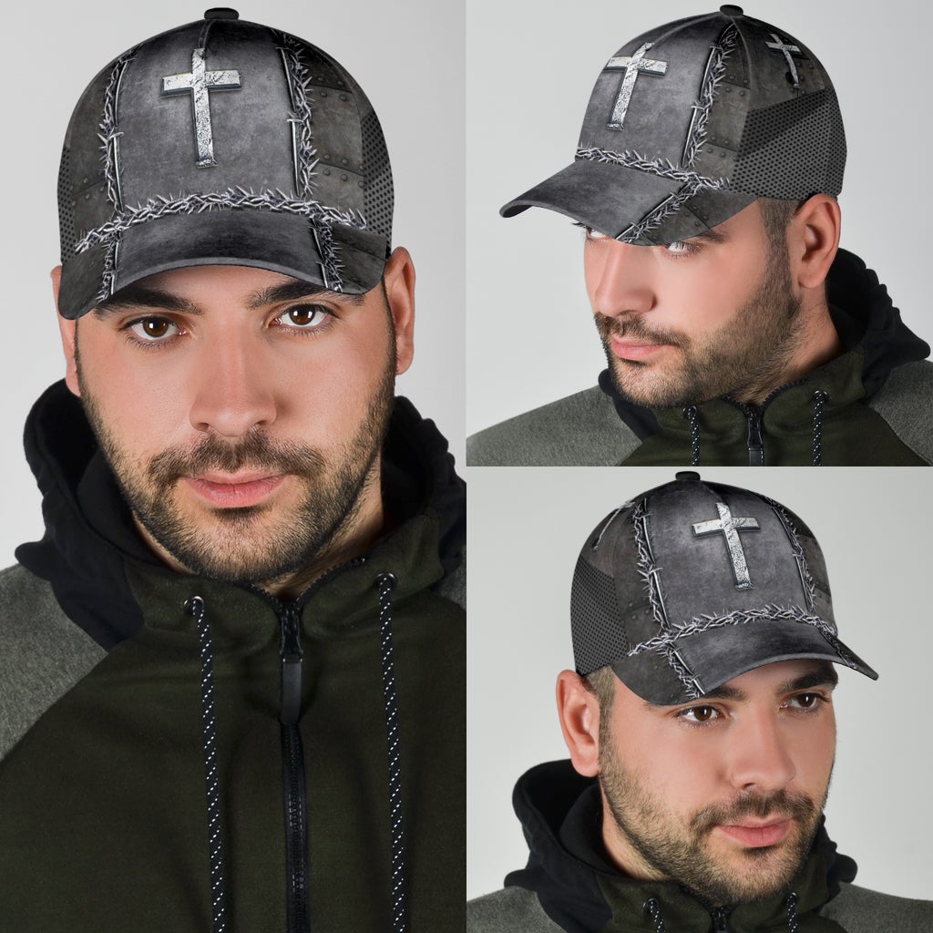 Faith Savior Silver Metal – Classic Cap