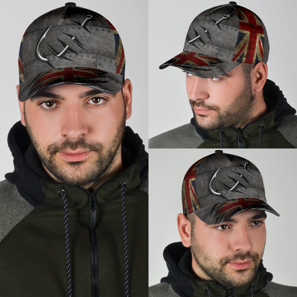 Fishing England Flag Style – Classic Cap