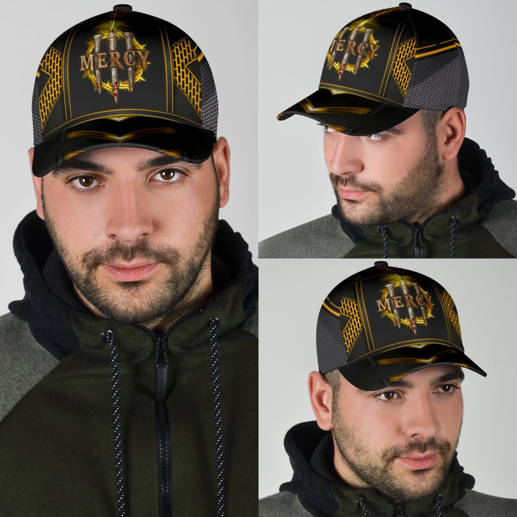Divine Mercy Jesus Cross Faith Style – Classic Cap