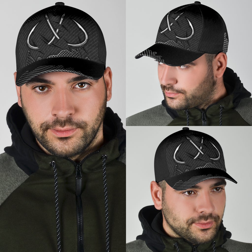 Stainless Fishing Hook Angler Style – Classic Cap