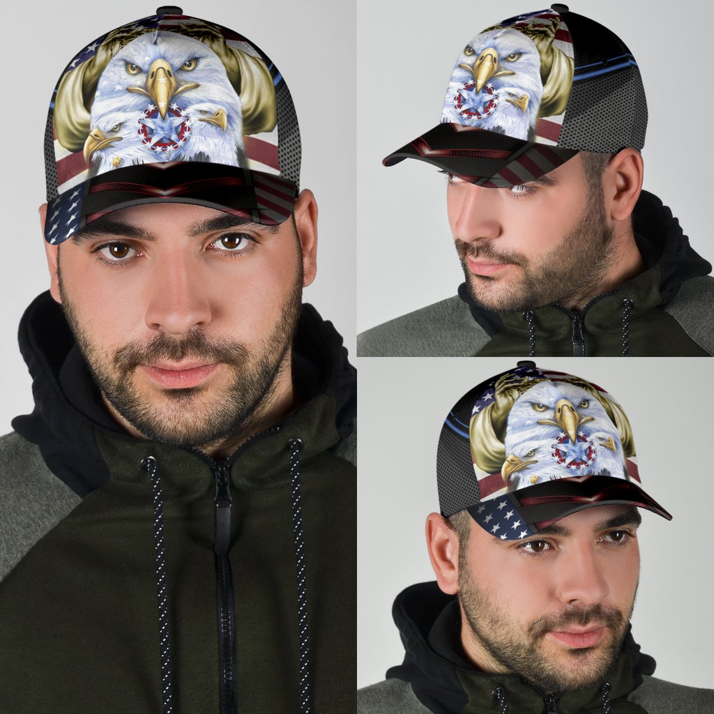 God Bless America Faith Patriot Style – Classic Cap