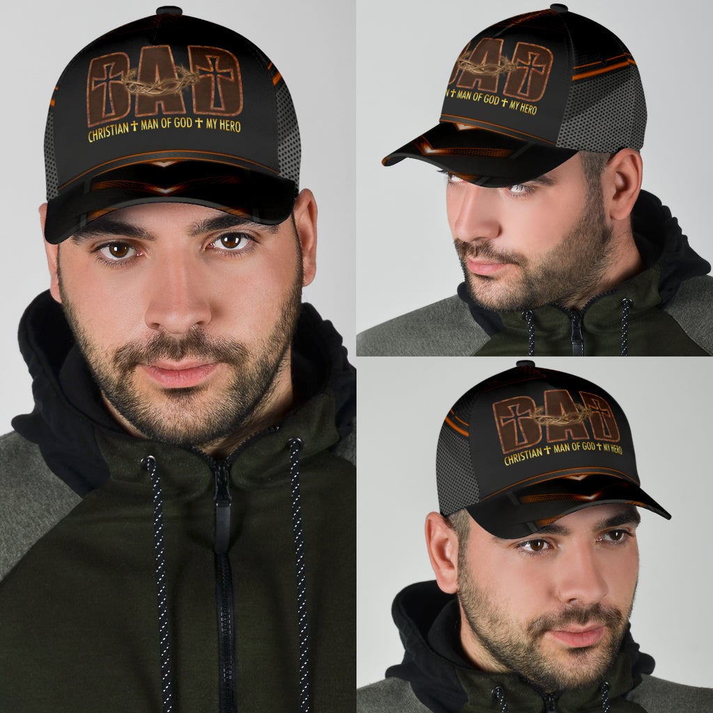 Faith Dad Man Of God – Classic Cap