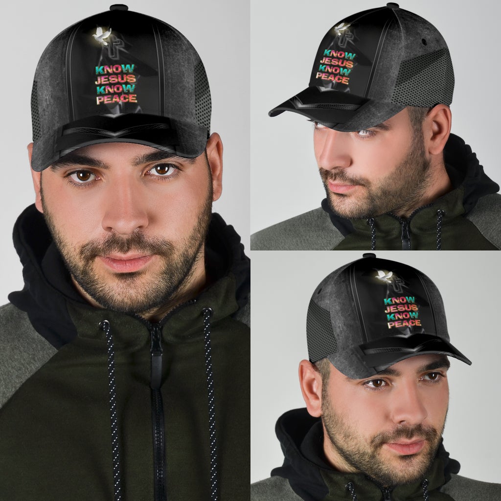 Faith Brings Peace Message – Classic Cap