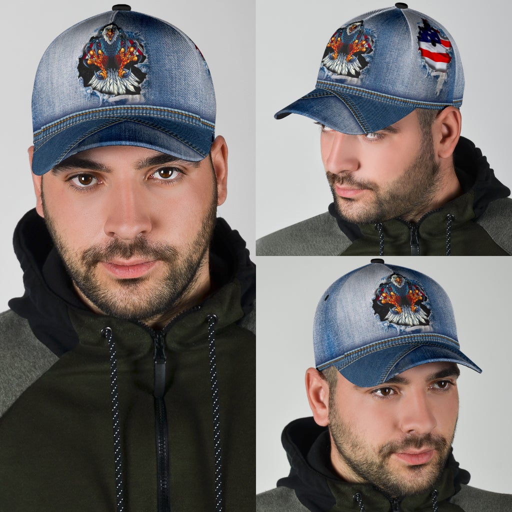 Denim American Eagle Casual Style – Classic Cap