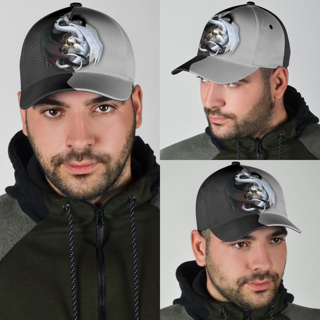 Dragon Black White Style – Classic Cap