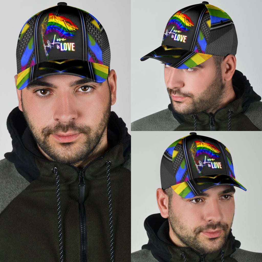 Pride Smoke Flag Fishing – Classic Cap