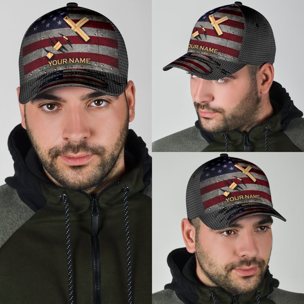 Custom Faith American Flag – Classic Cap