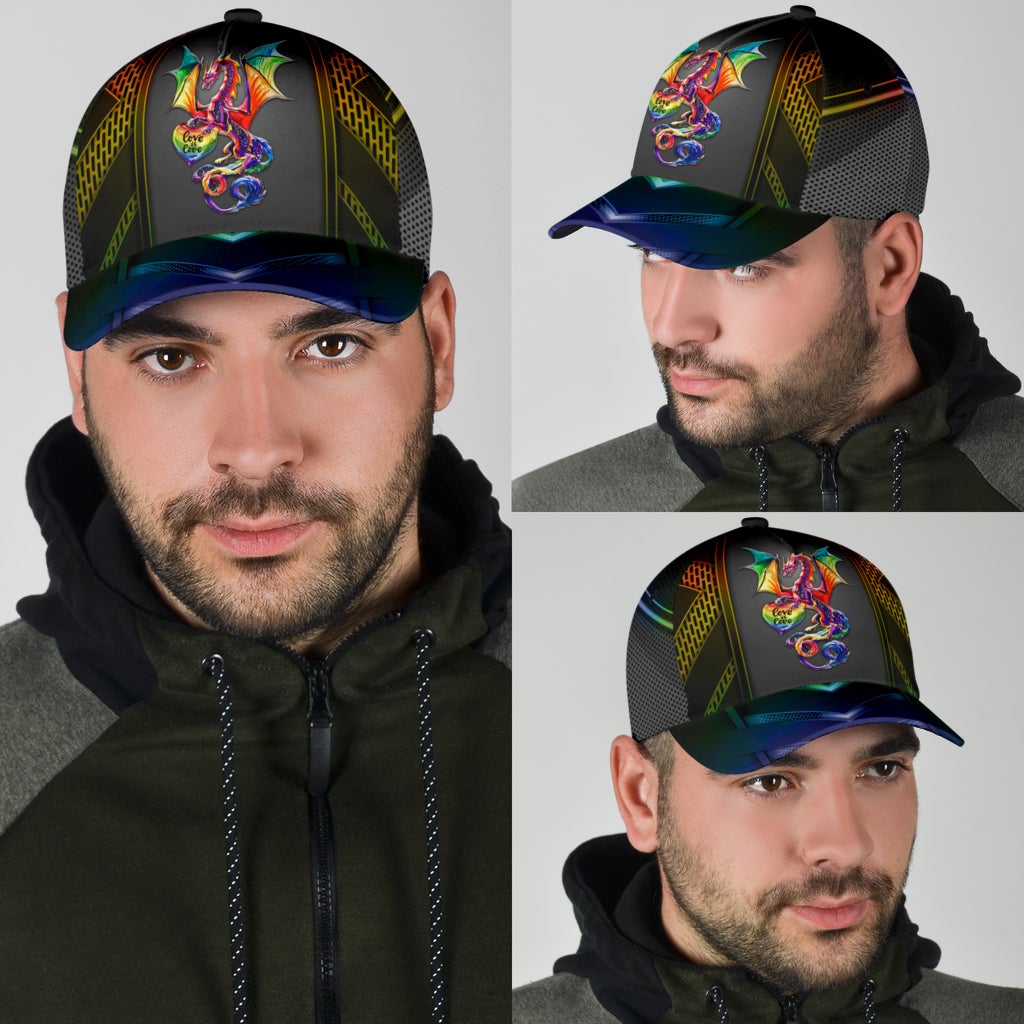 LGBT Dragon Pride Fantasy Style – Classic Cap
