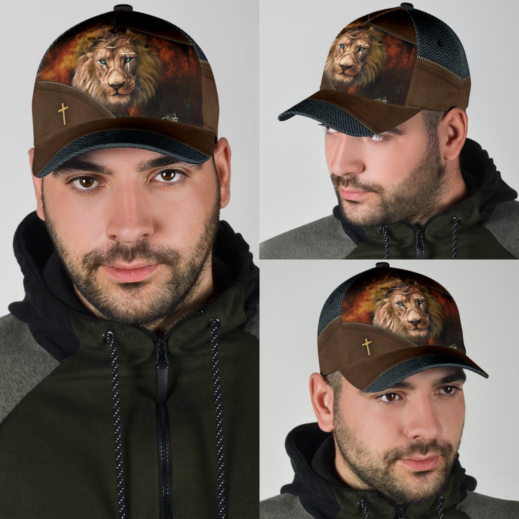 Jesus And Lion Strength Faith Style – Classic Cap