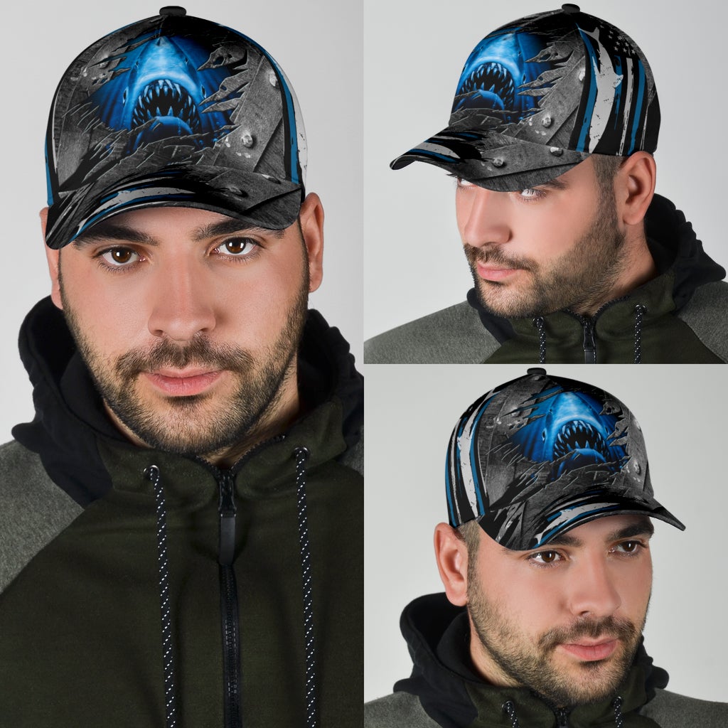 Shark Jaw Ocean Animal – Classic Cap