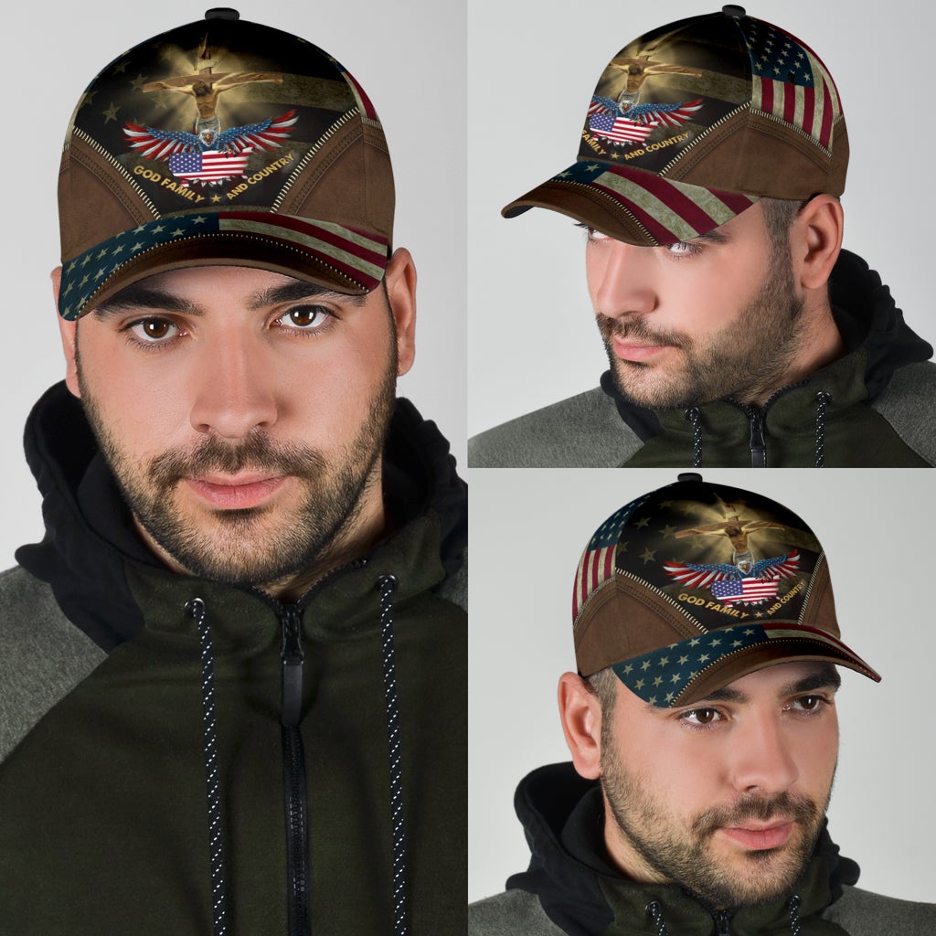 Faith Family Country American – Classic Cap