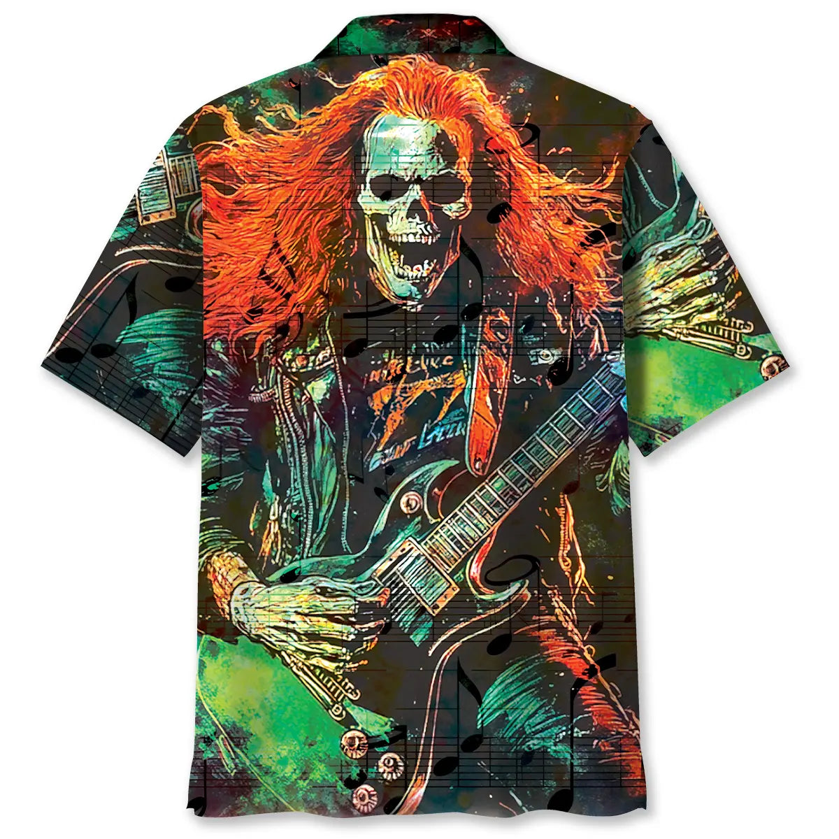 Guitar Rock Star Hawaiian Shirt