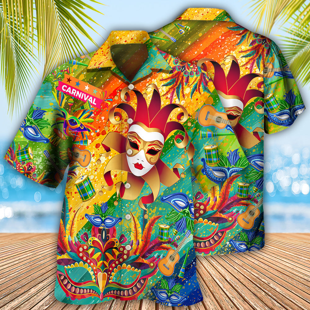 Happy Carnival Celebration Vintage Style - Hawaiian Shirt