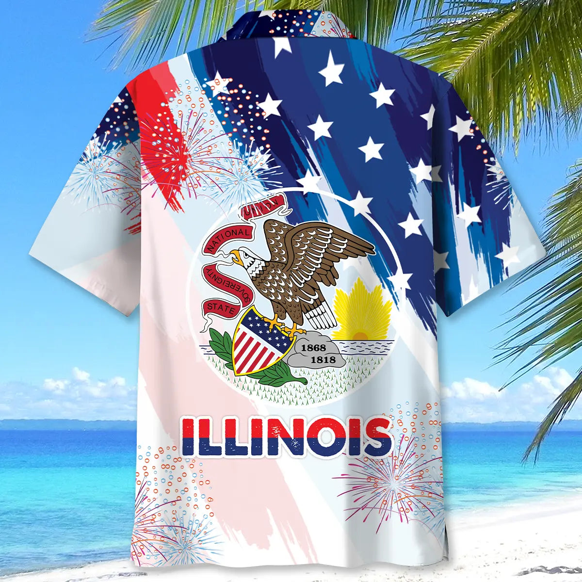 Illinois State Love Hawaiian Shirt