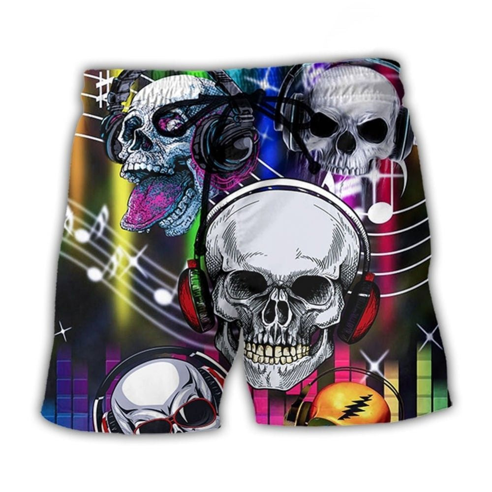 Skull Aloha Music – Beach Short