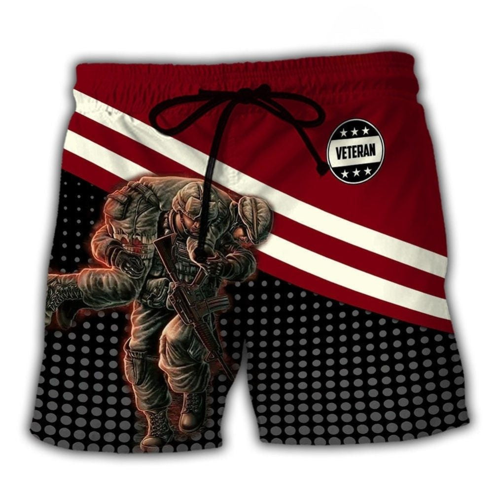Veteran You May See Me Struggle - Beach Short