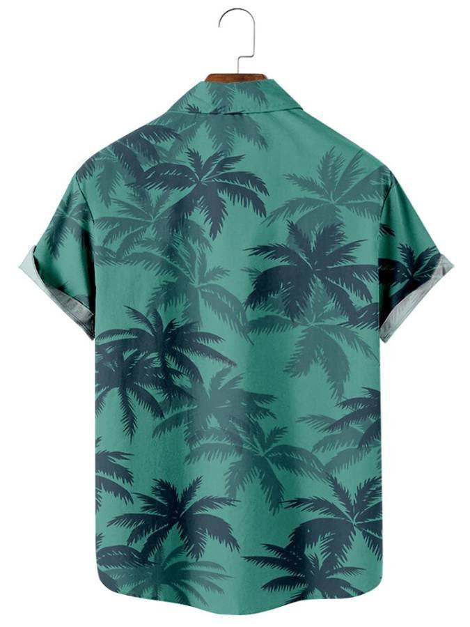 Men's Gta Vice City Tommy Vercetti Print Casual Hawaiian Shirt
