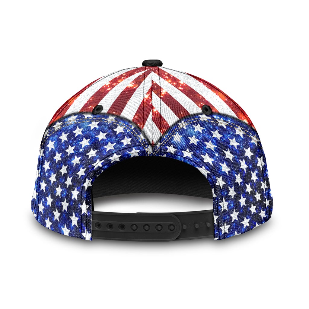 Custom Eagle American Flag Personalized Name – Classic Cap