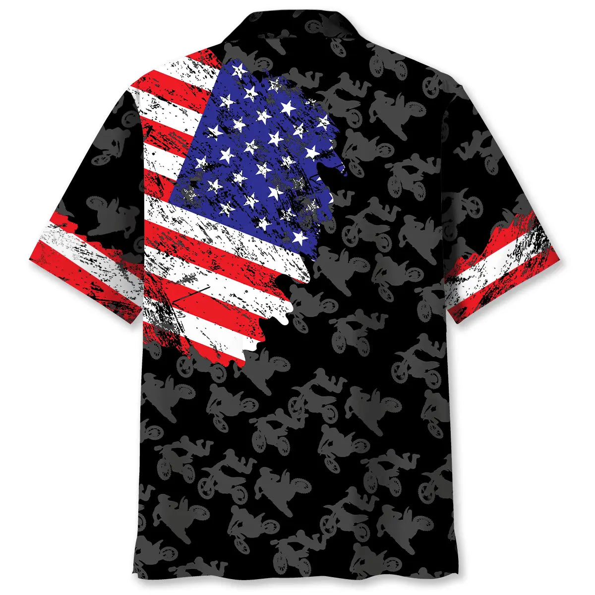 Motocross USA Hawaiian Shirt