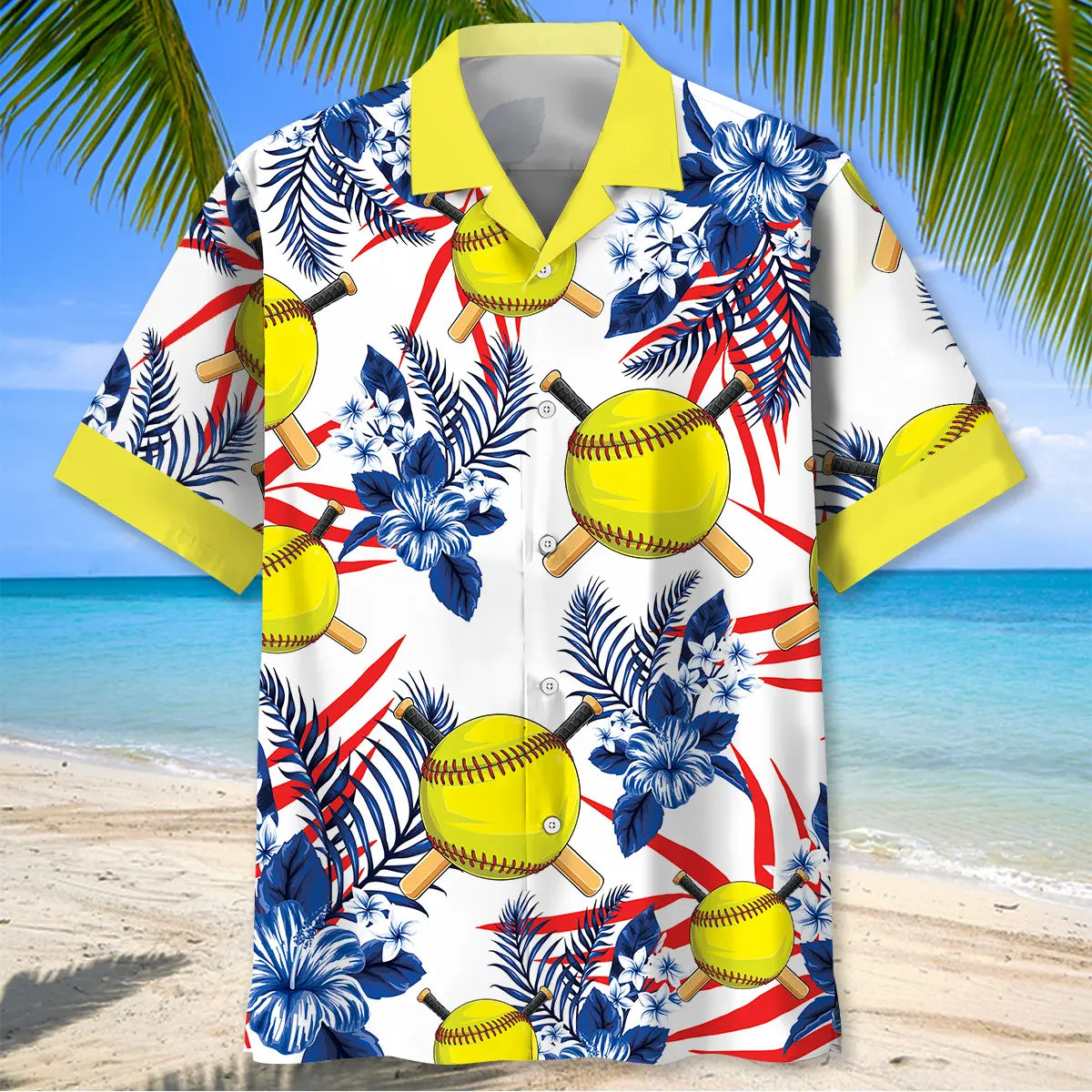 Nature Softball Hawaiian Shirt