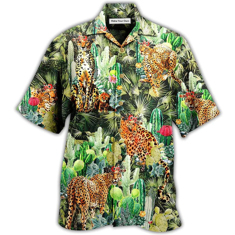 Hawaiian Shirt / Adults / S Catamount Love Cactus - Hawaiian Shirt - Reefox