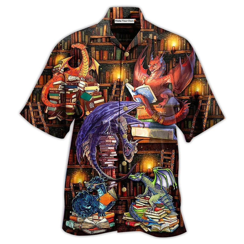 Book My Weekend Is All Booked Lovely Dragon - Hawaiian Shirt - Reefox