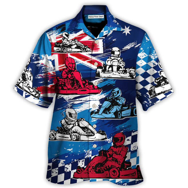 Kart Racing Winner Champion - Hawaiian Shirt - Reefox