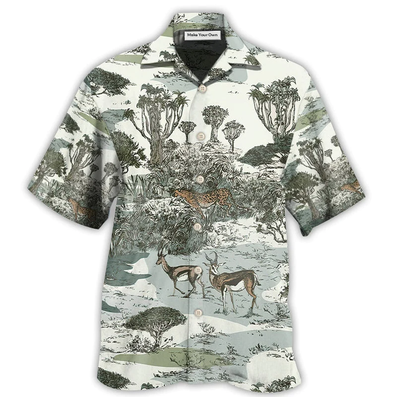 Hawaiian Shirt / Adults / S Hunting Cool Wild Life Wild Style - Hawaiian Shirt - Reefox
