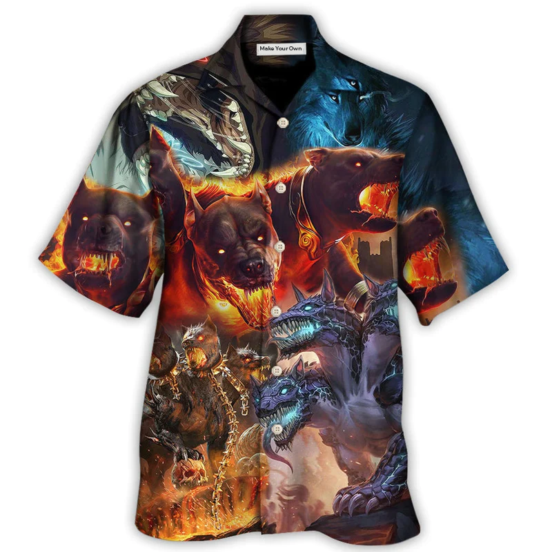 Dog Larva And Frozen - Hawaiian Shirt - Reefox