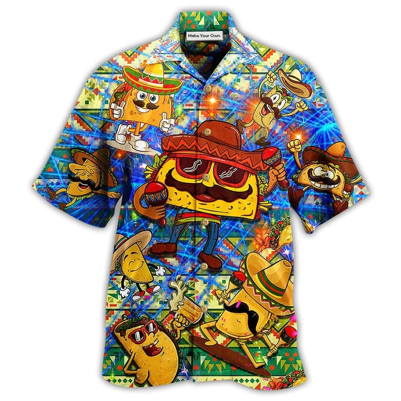 Hawaiian Shirt / Adults / S Food Let's Taco Bout How Awesome You Are Funny - Hawaiian Shirt - Reefox
