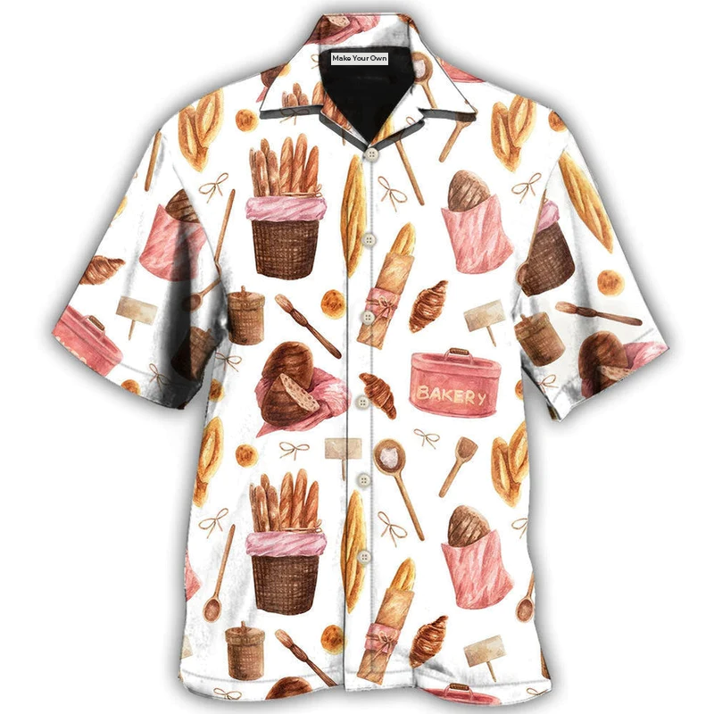 Hawaiian Shirt / Adults / S Baking Lovely Bread - Hawaiian Shirt - Reefox