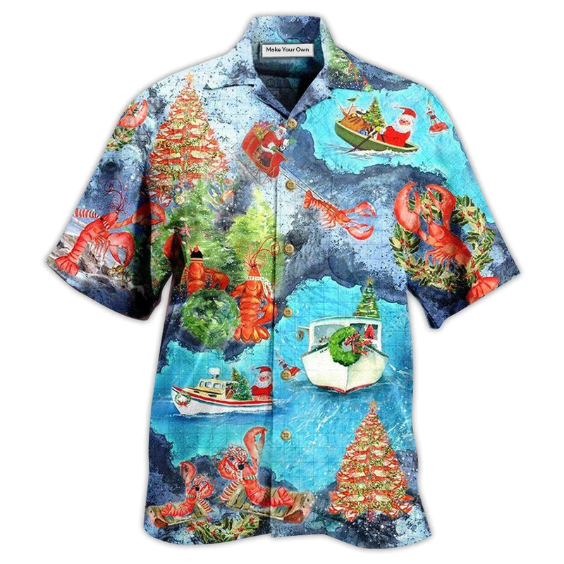 Hawaiian Shirt / Adults / S Lobster Christmas You Are My Lobster - Hawaiian Shirt - Reefox