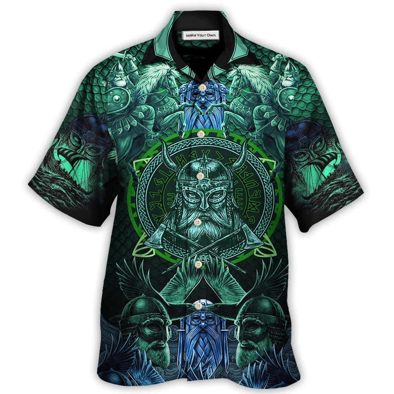 Hawaiian Shirt / Adults / S Viking See You In Valhalla - Hawaiian Shirt - Reefox