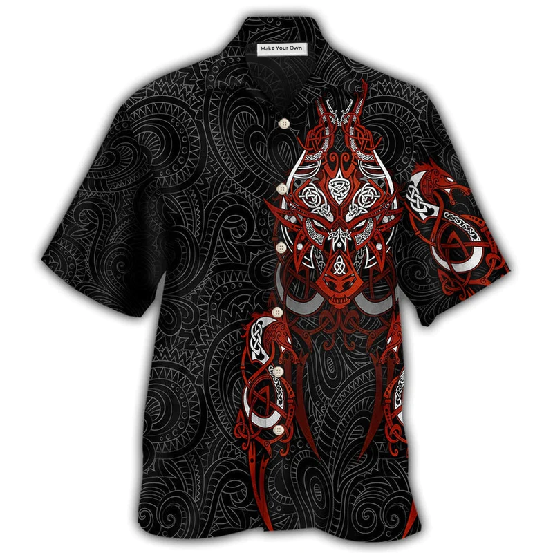 Hawaiian Shirt / Adults / S Viking Victory Life Style Cool Pattern - Hawaiian Shirt - Reefox