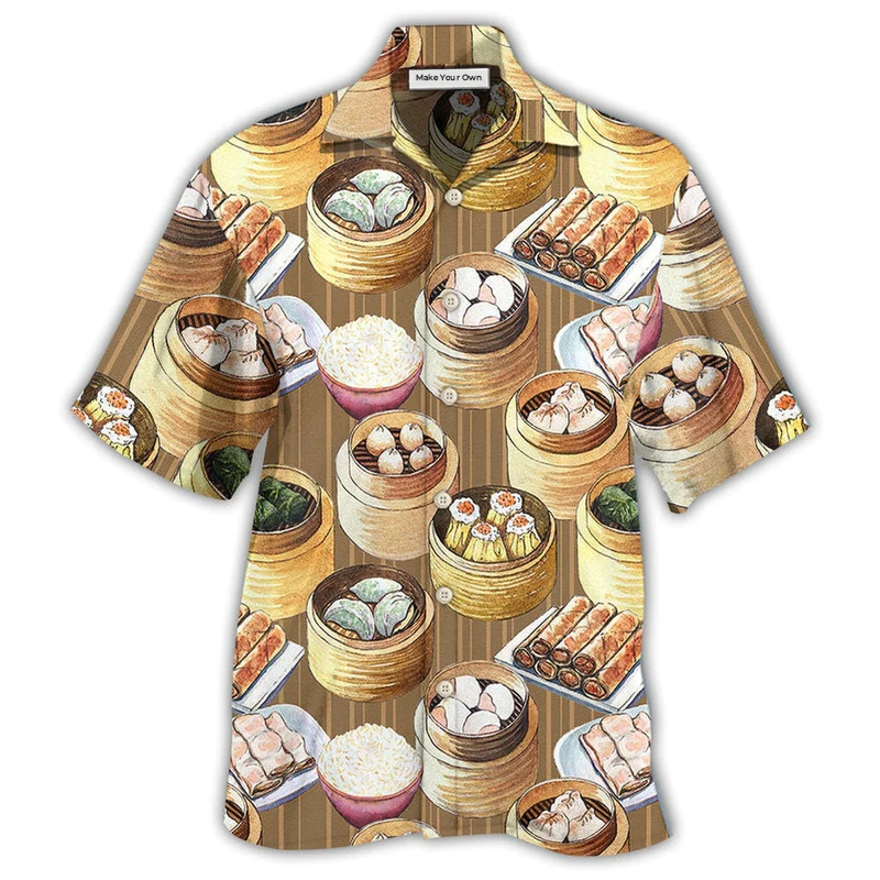 Hawaiian Shirt / Adults / S Food Delicious Dimsum Meal - Hawaiian Shirt - Reefox