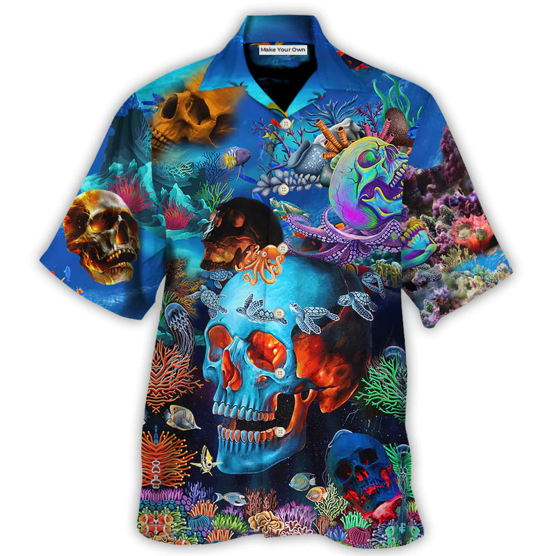 Skull Deep In The Ocean - Hawaiian Shirt