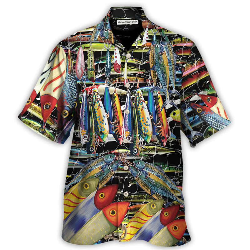 Fishing A Little Bait Catches A Big Fish - Hawaiian Shirt - Reefox